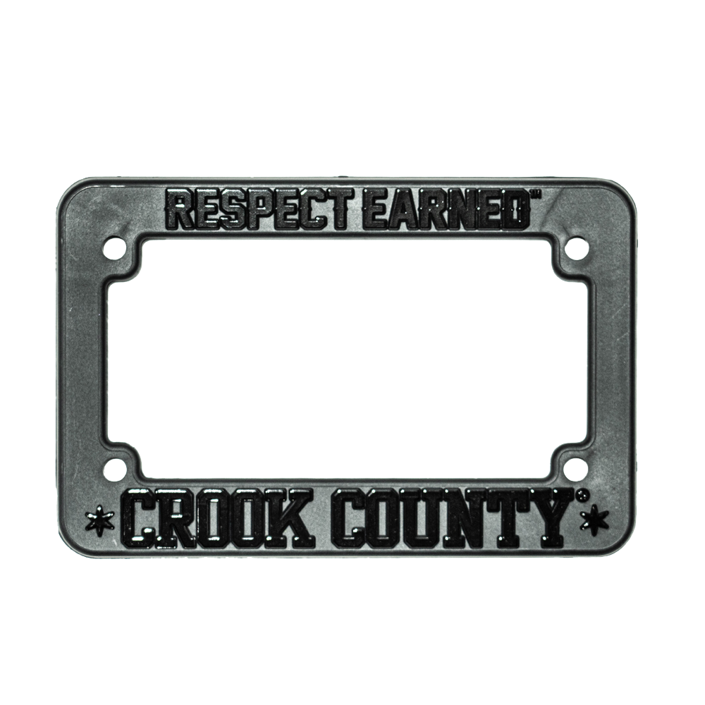 LICENSE PLATE FRAME - MOTO