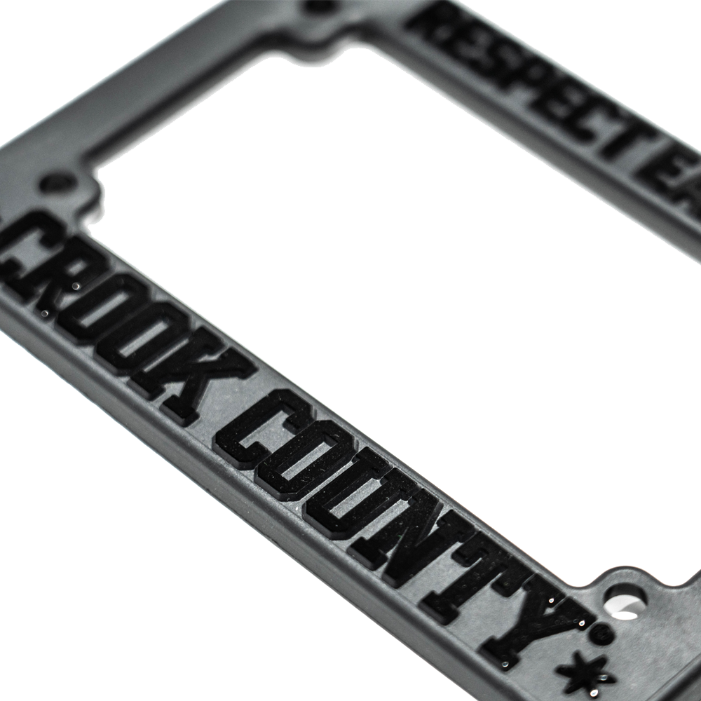 LICENSE PLATE FRAME - MOTO