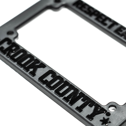 LICENSE PLATE FRAME - MOTO