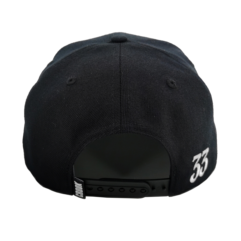 TEDDY SNAPBACK - WHITE/BLACK