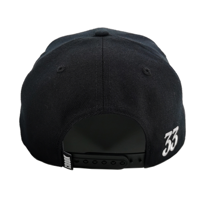 TEDDY SNAPBACK - WHITE/BLACK