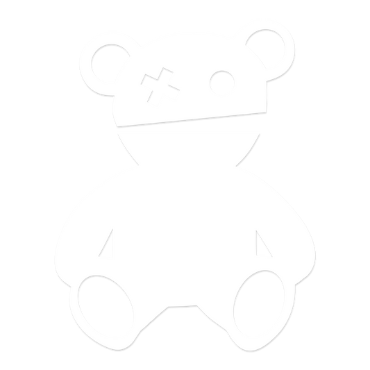 TEDDY WINDOW DECAL